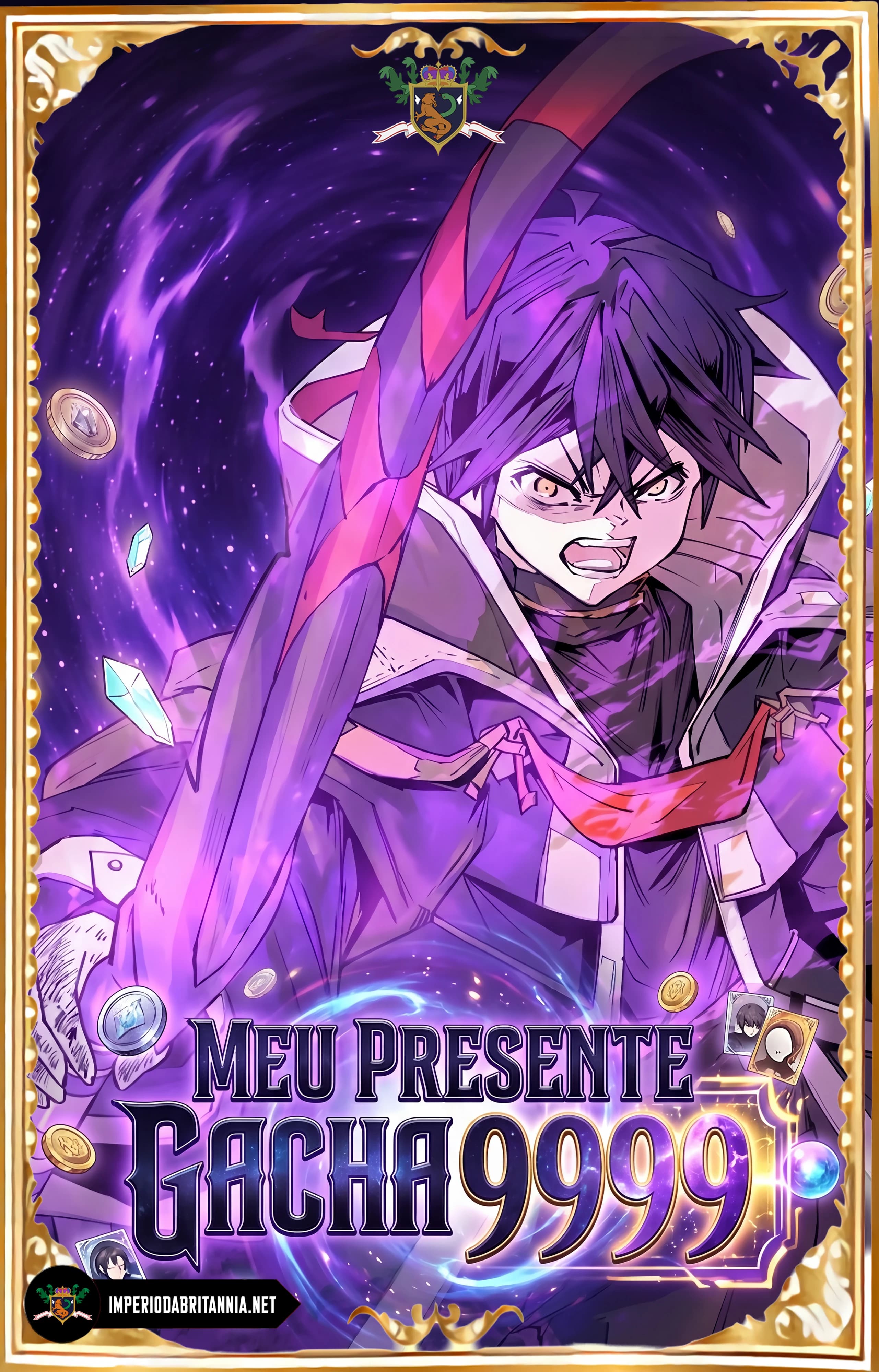 Meu Presente de Nível 9999 de Gacha Ilimitado